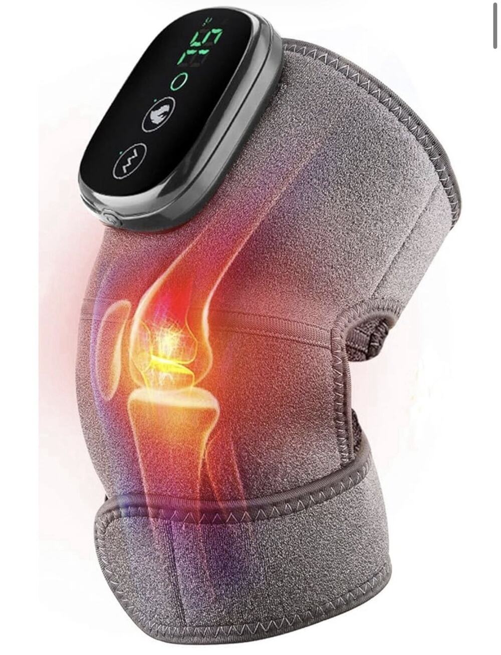 MOAJAZA Cordless Heated Vibrating Knee Brace Wrap